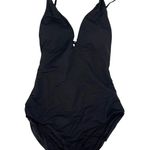 ANDIE  Swim The Bali One Piece Swimsuit Black Size Small LONG TORSO New with Tags Photo 3