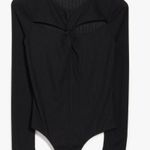 ASTR The Label Twist Cutout Bodysuit Black Photo 3