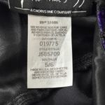 All that jazz Prom Dress Black Purple Floral Lace Gothic Maxi Gown XS Vintage Photo 7