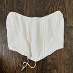Princess Polly Corset Top White Size 2 Photo 0