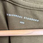 Universal Standard Tesino T-Shirt Dress Military Olive Size 4XS (00–0) New Photo 3