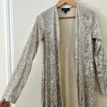 Fifteen Twenty  Sequin Cardigan Duster Sz XS Photo 1