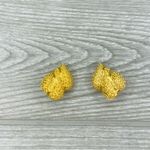 St. John Vintage Gold tone  Classic Clip-On Earrings accessories retro Photo 1