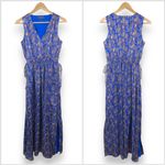 Banana Republic Paisley Gathered Maxi Dress Photo 9