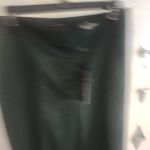 Elie Tahari  Emmy Flat Front Pleated Straight Leg Trousers Emerald Green Size 6 Photo 4