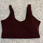 Balance Athletica Balance Athletics Brown Sport Bra Size Small  Photo 0