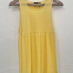 Urban Outfitters  Out From Under Sunshine Yellow Rosie Ribbed Swing Tank Photo 7