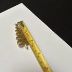 Signed Danecraft Gold Tone Christmas Tree Holiday Brooch Pin Photo 1