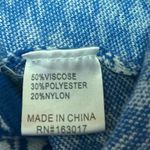 Princess Polly  Blue White Houndstooth Sleeveless Cami Camisole Tank Crop Top S/M Photo 3