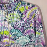 Lilly Pulitzer “Oh Shello” Skipper Popover ¼ Zip Pullover Seashell Print Cotton Photo 5