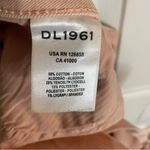 DL1961 Women's Pink Hepburn wide leg denim size 18W ladies plus chic baby pink Photo 6