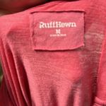 Ruff Hewn  Pink Burnout Long Sleeve Hooded Top Photo 3