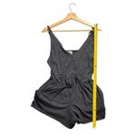 PINK - Victoria's Secret Y2K Victoria’s Secret PINK Sleeveless Romper  Women’s Medium Gray Shorts Photo 6