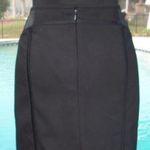 Cache  Black Self Belt Selpato Pencil Skirt New Grommet Lace up Lined $138 NWT Photo 4