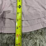 New SOUND/STYLE NY LA Khaki Pink Relaxed Pull On Belted Linen Shorts Size Medium Photo 3