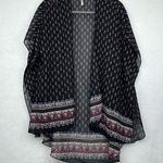 Live 4 Truth Women’s Paisley Print Boho Chiffon Cover Up/Kimono/Tunic/Cardigan Sz M Photo 0