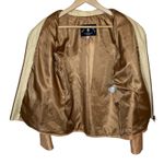 Denis Leather Works Tan Italian Leather Jacket Women’s size 42 / US 6 Photo 4