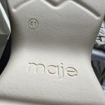 Maje  Off white mesh and Leather Trainers sneakers size 41 Photo 4