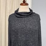 Old Navy Charcoal Heather Knit Cowl Neck Tunic Dress Women's XL TG Lightweight Photo 1