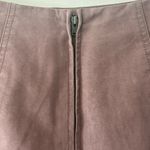 Free People Modern Femme Vegan Suede Mini Skirt Sz 4 Photo 5
