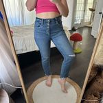 Abercrombie & Fitch Women’s 26 2R Curve Love Mom Jeans Raw Hem Photo 1