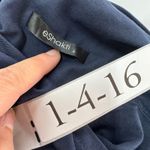 Eshakti Dress Womens 0 Midi Short Sleeve Belted Spandex Tie Fit Flare Pockets Photo 2