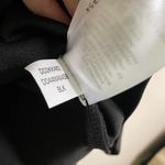 DKNY Black Fit & Flare Ruffle Zipper Dress Size 8 Photo 7