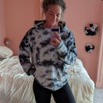 Lululemon All Yours Hoodie Tie Dye Fleece Tie Dye Graphite Grey Size 6 293 Photo 0