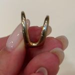 Luv AJ The Triple Spear Bangle Ring in Antique Gold Photo 5