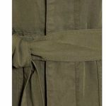 ALEX MILL Mel Cotton Linen Blend Twill Jumpsuit Size Small Army Green Photo 7