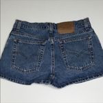 Levi's Levi’s 511 Ripped High Waist Flat Hem Blue Jean Shorts 11 Jr Photo 1