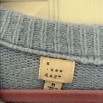 A New Day  Light Blue Knit Sweater Photo 2