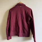 Columbia Full Zip Up Jacket Burgundy Athletic Womens Size S Pockets Photo 3