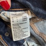 American Eagle  Super Hi Rise Jegging 4 Regular Denim Dark Wash Distressed Photo 3