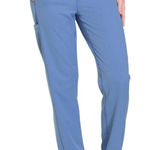 Dickies Dynamix Medical Scrub Pants Women’s Size LP Mid Rise Straight Leg Cielo Photo 0