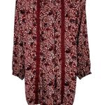 Knox Rose Floral Print Tassel Drawstring Balloon Sleeve Peasant Boho Blouse Top Photo 43
