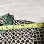 J.Crew 100% Silk Button Front
Blouse Whimsical Blue Green
Gold Size 8 Photo 5