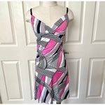 Have pink black and white sleeveless dress Photo 1