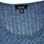 ALYX side knot blue blouse Size 1X Photo 5