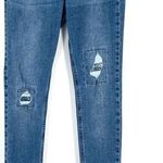 Hollister  Bandana Patchwork Distressed Straight Jeans Photo 0