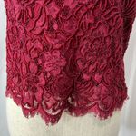 Ricki Freeman Teri Jon Nites beaded top Red Size 4 Photo 8