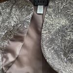 Alex Evenings 2-Piece Tiered Sheath Dress & Metallic Jacquard Jacket Set Size 10 Elegant Vintage Photo 7