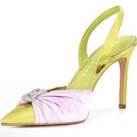 Gianni Bini New! Michah Satin
Heart Embellished Slingback
Pumps Sz 10 Photo 0