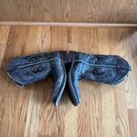 Laredo  Spellbound‎ Leather Boots Brown Square Toe Women 9M Western 5660 Cut-out Photo 6