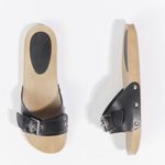 Altar'd State Black Buckle Sandals Photo 2