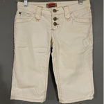No Boundaries  White Bermuda Shorts Size 3 Photo 0