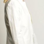 Zadig & Voltaire Volly Frange Ivory Open Front Blazer Jacket Size 36 Photo 2