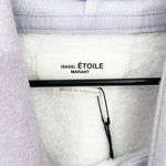 Isabel Marant Mansel Tie Dye Logo Hoodie Sweatshirt Blue Pink Women's 34 NEW Photo 5