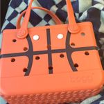 Bogg bitty bag Orange baseball Tote Bag Photo 0