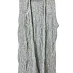 CAbi  Oatmeal/Grey Knit Open Front Sweater Vest Cardigan Wool Blend M Photo 0
